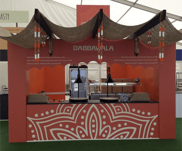 Ascot Dabbawala stand